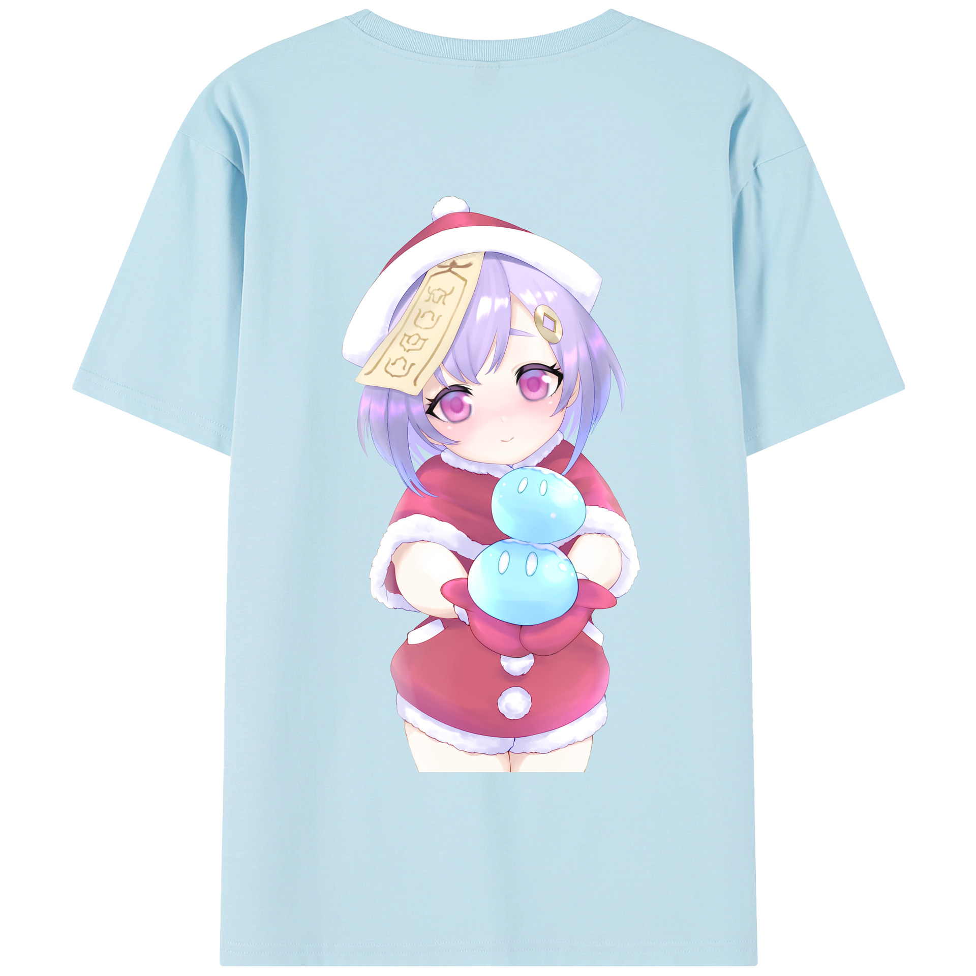 げんし神 七七 なな  genshin Nana 綿100％半袖Tシャツ（背面プリント）
